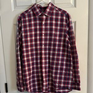 Vineyard Vines Red and Blue Checkered Shirt